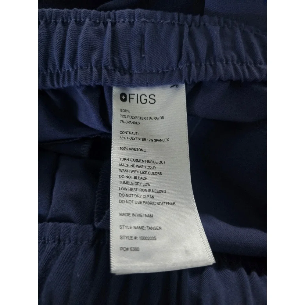 FIGS Tansen Jogger Scrub Pants Mens Small Short Purple Technical Wayfarer